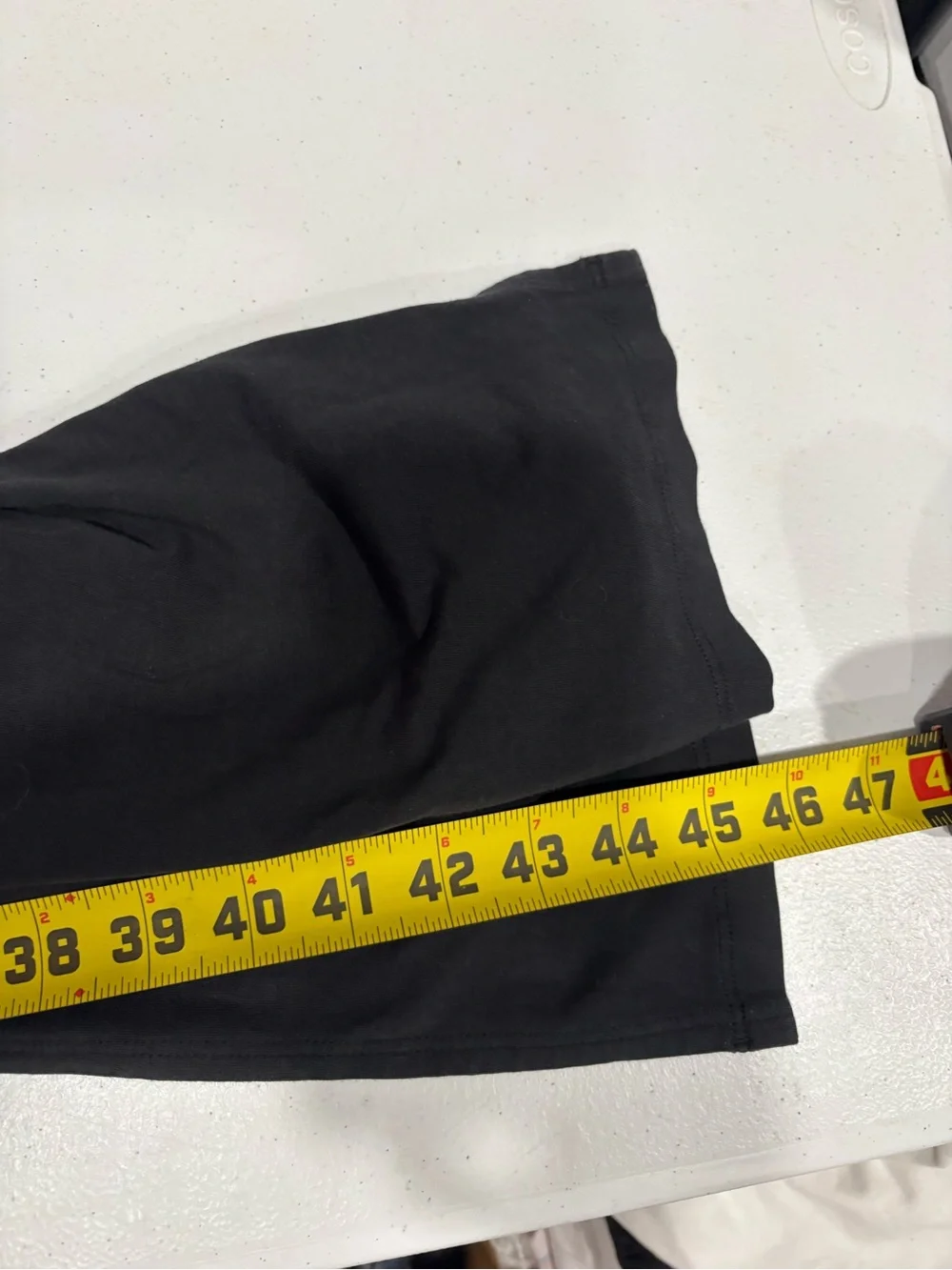 Lululemon All Yours Tank Maxi Dress Black Side Slits Cotton Blend Athleisure